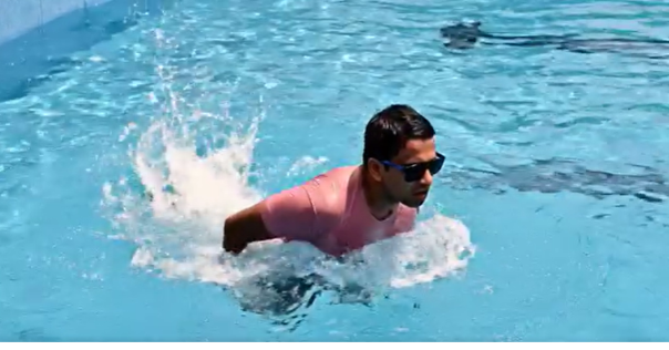 Swimming and Relaxation